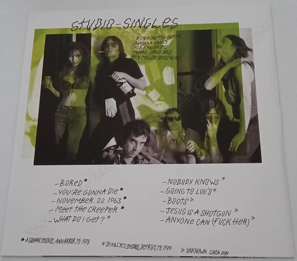 Destroy all Monsters, Early Warning (Triple album) Image 1++